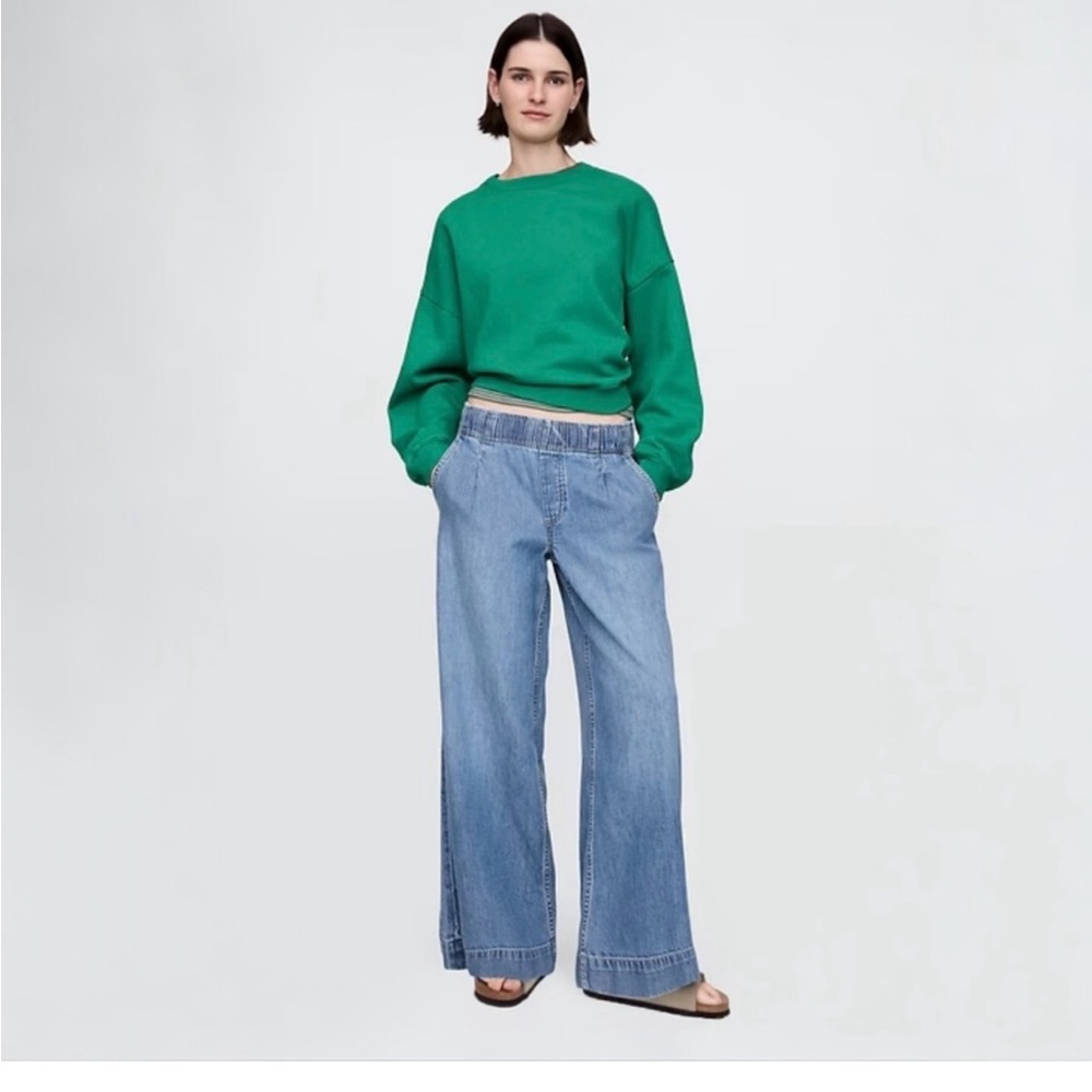 GAP Light Blue Wide Leg Jeans